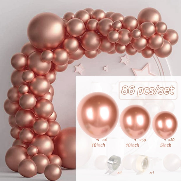 Black Gold Balloon Garland Arch Kit Confetti Latex Baloon Graduation Happy 30th 40th Birthday Balloons Decor Baby Shower Favor 0 DailyAlertDeals 35 Balloon Set 