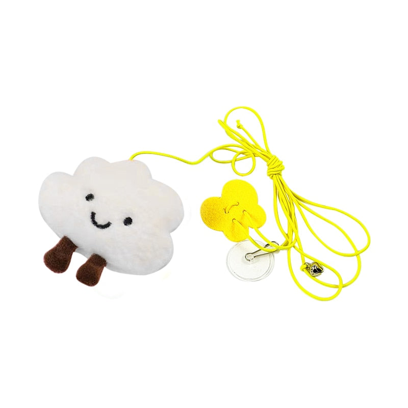 Interactive Hanging Cat Toy Simulation Cat Toy Funny Self-hey Interactive Toy for Kitten Playing Teaser Wand Toy Cat Supplies Hanging Cat Toy DailyAlertDeals Clouds CN 