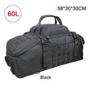40L 60L 80L Men Army Sport Gym Bag Military Tactical Waterproof Backpack Molle Camping Backpacks Sports Travel Bags 0 DailyAlertDeals 60L Black China 