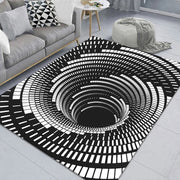 3D Vortex Illusion Carpet Entrance Door Floor Mat Abstract Geometric Optical Doormat Non-slip Floor Mat Living Room Decor Rug Carpets & Rugs DailyAlertDeals 21 50x80cm 20x31 inch 