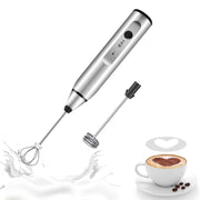 4 in 1 Electric Milk Frothers Handheld Wireless Blender USB Mini Coffee Maker Whisk Mixer Cappuccino Cream Egg Beater Food Blender Electric Milk Frothers DailyAlertDeals   
