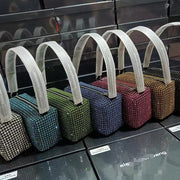 Popular AW Wang Rhinestone Handbag 2022 new trendy diamonds bag crossbodybbag shining party clutch luxury brand design 0 DailyAlertDeals   