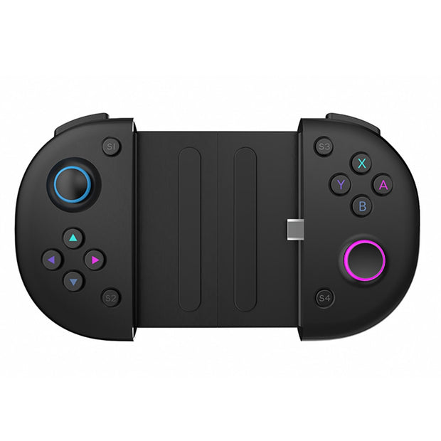 Portable Type C Game Controller Telescopic Phone Holder Gamepad Extendable Joystick for 6.68 inch Android Mobile Phone for PUBG 0 DailyAlertDeals black China 
