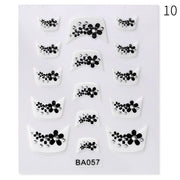 Nail Blue Butterfly Stickers Flowers Leaves Self Adhesive Decals 3D Transfer Sliders Wraps Manicure Foils DIY Decorations Tips 0 DailyAlertDeals A10  