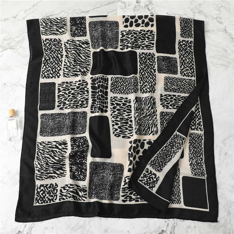 2022 New Design Brand Women Scarf Fashion Print Cotton Spring Winter Warm Scarves Hijabs Lady Pashmina Foulard Bandana Plaid 0 DailyAlertDeals YM53-1 180x90cm 