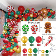 Christmas Balloon Arch Green Gold Red Box Candy Balloons Garland Cone Explosion Star Foil Balloons Christmas Decoration Party 0 DailyAlertDeals H 128pcs christmas Other 