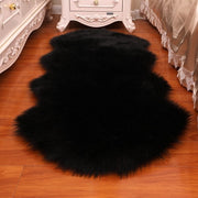 2023 New Plush Soft Sheepskin Bedroom Carpet Imitation Wool Pad Long Hair Bedside Mat Sofa Cushion Rugs Living Room Fur Carpet Carpets & Rugs DailyAlertDeals PD1009 60x100cm China