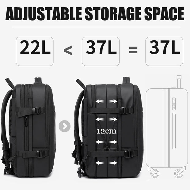 High Quality Brand 17.3 Laptop Backpack Large Waterproof School Backpacks USB Charging Men Business Travel Bag Big Backpack Man 0 DailyAlertDeals   