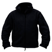 Tactical Jacket Combat Jacket Military Fleece Outdoor Sports Hiking Polar Jacket 0 DailyAlertDeals black S 