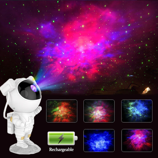 Galaxy Star Projector Starry Sky Night Light Astronaut Lamp Home Room Decor Decoration Bedroom Decorative Luminaires Gift 0 DailyAlertDeals   