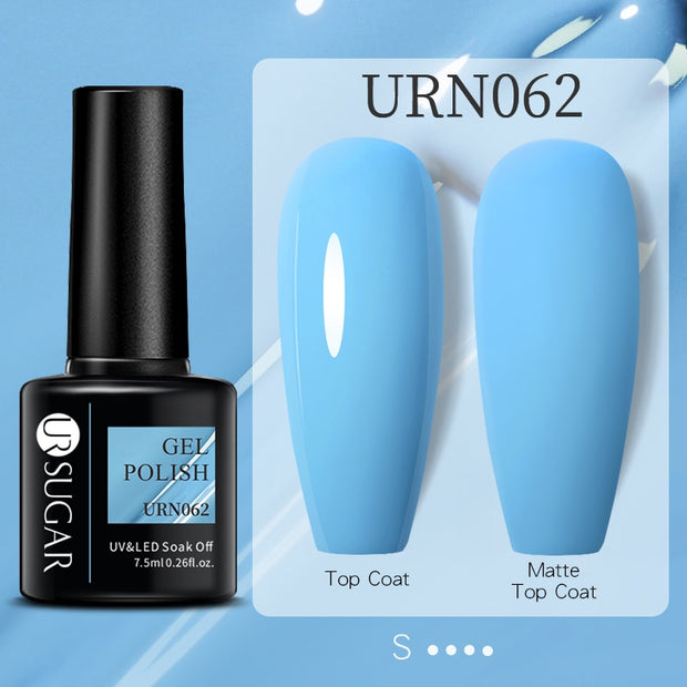 UR SUGAR Sparkling Gel Nail Polish Reflective Glitter Nail Gel Semi Permanent Nail Art Varnish For Manicures Need Base Top Coat 0 DailyAlertDeals URN062  