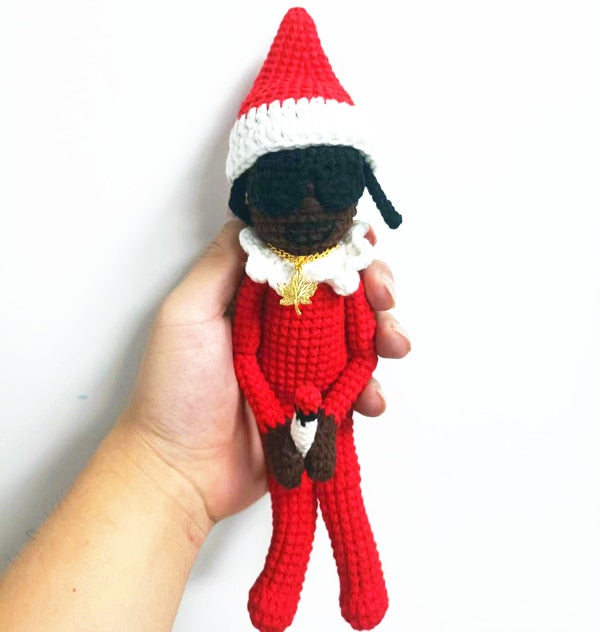 Snoop on A Stoop Christmas Elf Doll on the shelf Home Decoration New Year Christmas Gift Toy Christmas elf doll DailyAlertDeals RED style 2 United States 