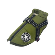 Pet Harness Vest Clothes Puppy Clothing Waterproof Dog Jacket Winter Warm Pet Clothes For Small Dogs Shih Tzu Chihuahua Pug Coat 0 DailyAlertDeals Green S 