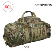 40L 60L 80L Men Army Sport Gym Bag Military Tactical Waterproof Backpack Molle Camping Backpacks Sports Travel Bags 0 DailyAlertDeals 60L OCP China 