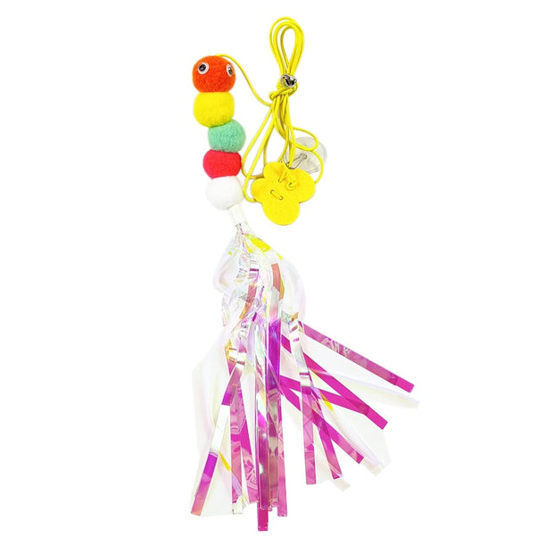 Interactive Hanging Cat Toy Simulation Cat Toy Funny Self-hey Interactive Toy for Kitten Playing Teaser Wand Toy Cat Supplies Hanging Cat Toy DailyAlertDeals Feather Caterpillar2 CN 