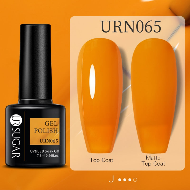UR SUGAR Sparkling Gel Nail Polish Reflective Glitter Nail Gel Semi Permanent Nail Art Varnish For Manicures Need Base Top Coat 0 DailyAlertDeals URN065  