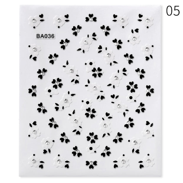Nail Blue Butterfly Stickers Flowers Leaves Self Adhesive Decals 3D Transfer Sliders Wraps Manicure Foils DIY Decorations Tips 0 DailyAlertDeals A05 1  