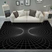 3D Vortex Illusion Carpet Entrance Door Floor Mat Abstract Geometric Optical Doormat Non-slip Floor Mat Living Room Decor Rug Carpets & Rugs DailyAlertDeals 17 50x80cm 20x31 inch 