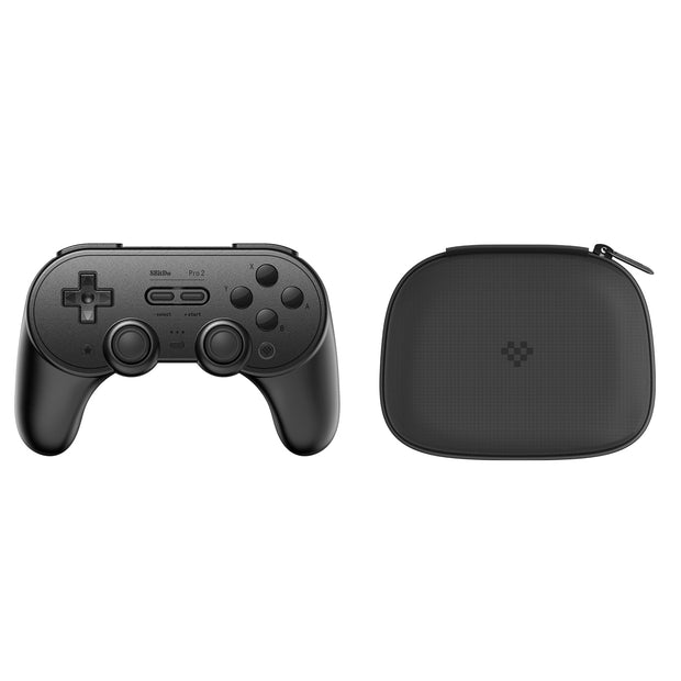 8BitDo Pro 2 Bluetooth Gamepad Controller with Joystick for  Nintendo Switch, PC, macOS, Android, Steam &amp; Raspberry Pi 0 DailyAlertDeals Black and Case China 