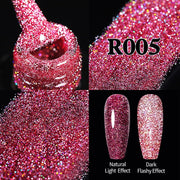 UR SUGAR Sparkling Gel Nail Polish Reflective Glitter Nail Gel Semi Permanent Nail Art Varnish For Manicures Need Base Top Coat 0 DailyAlertDeals Reflective R005  