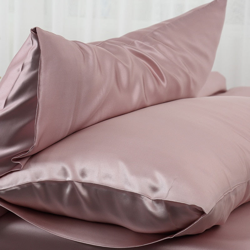 100% Natural Mulberry Silk Pillow Case Real Silk Protect Hair Skin Pillowcase Any Size Customized Bedding Pillow Cases Cover Pillowcases & Shams DailyAlertDeals   