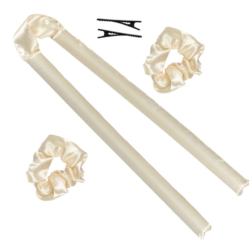 Heatless Curling Rod Headband Lazy Curler Headband Make Hair Soft And Shiny Hair Curler Hairdressing Tools Heatless Hair Curls 0 DailyAlertDeals Yellow  