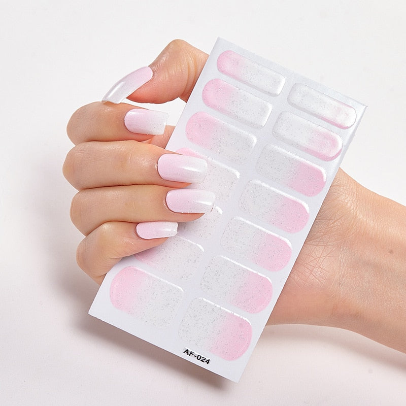 Patterned Nail Stickers Wholesale Supplise Nail Strips for Women Girls Full Beauty High Quality Stickers for Nails Decal stickers for nails DailyAlertDeals