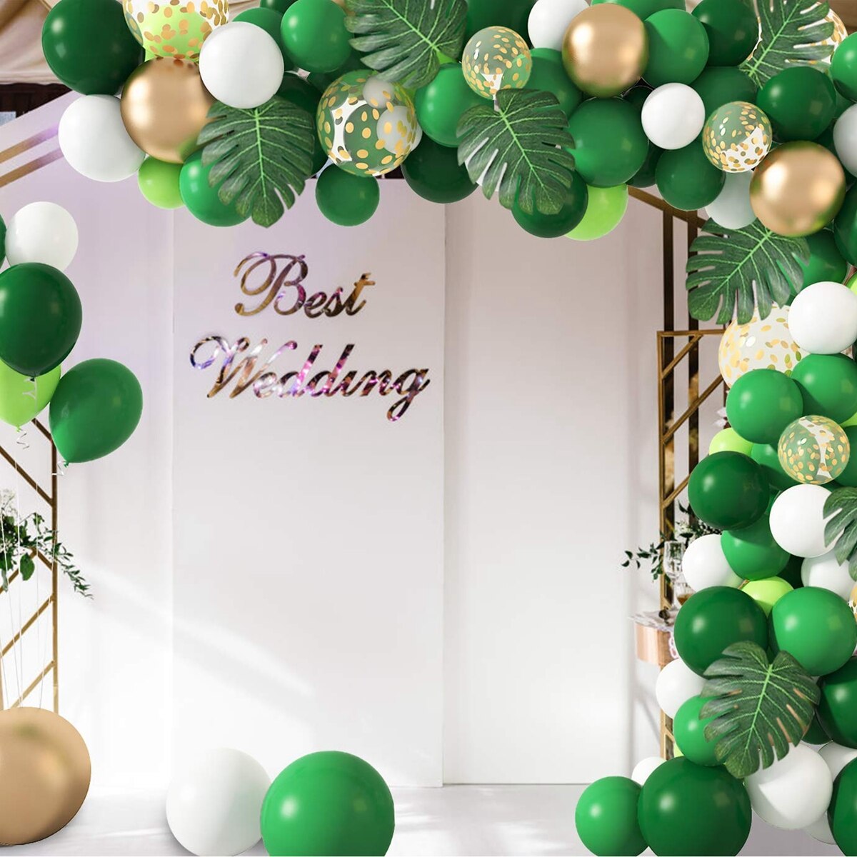 Green Balloon Garland Arch Kit Jungle Safari Party Baloon Wild One Birthday Party Decor Kids Baby Shower Latex Ballon Chain 0 DailyAlertDeals   