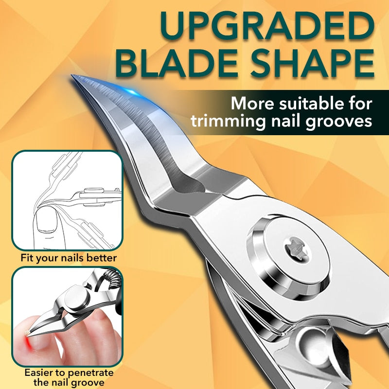 Toe Nail Clippers Nail Correction Thick Nail Ingrown Toenails Nippers Dead Skin Nail Art Pedicure Care Plier Cutter Scissor Tool Nail Clippers DailyAlertDeals   