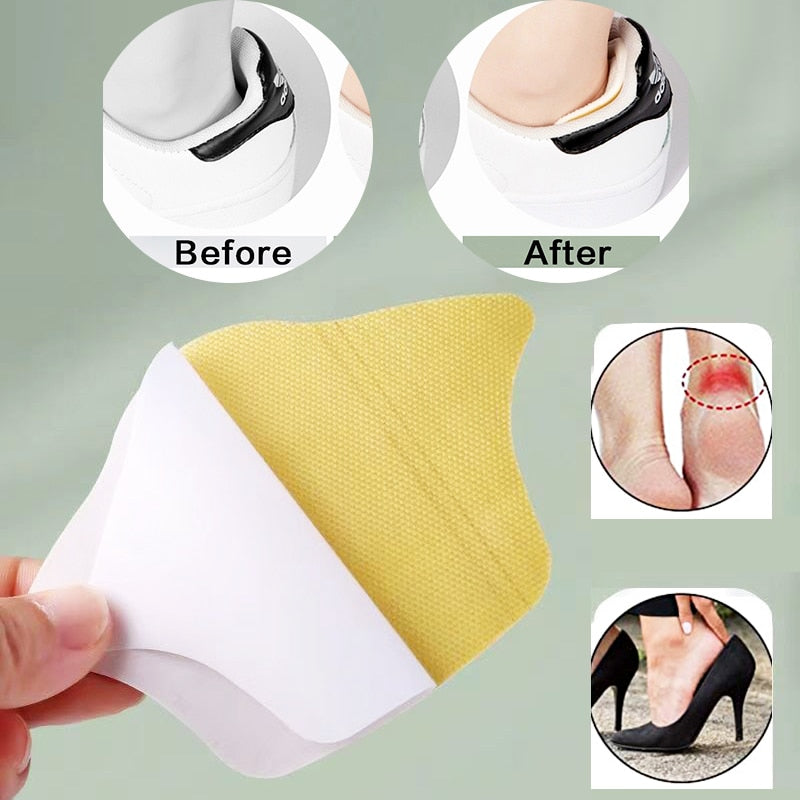6pcs Insoles Patch Heel Pads for Sport Shoes Pain Relief Antiwear Feet Pad Adjustable Size Protector Back Sticker Cushion Insole 0 DailyAlertDeals   