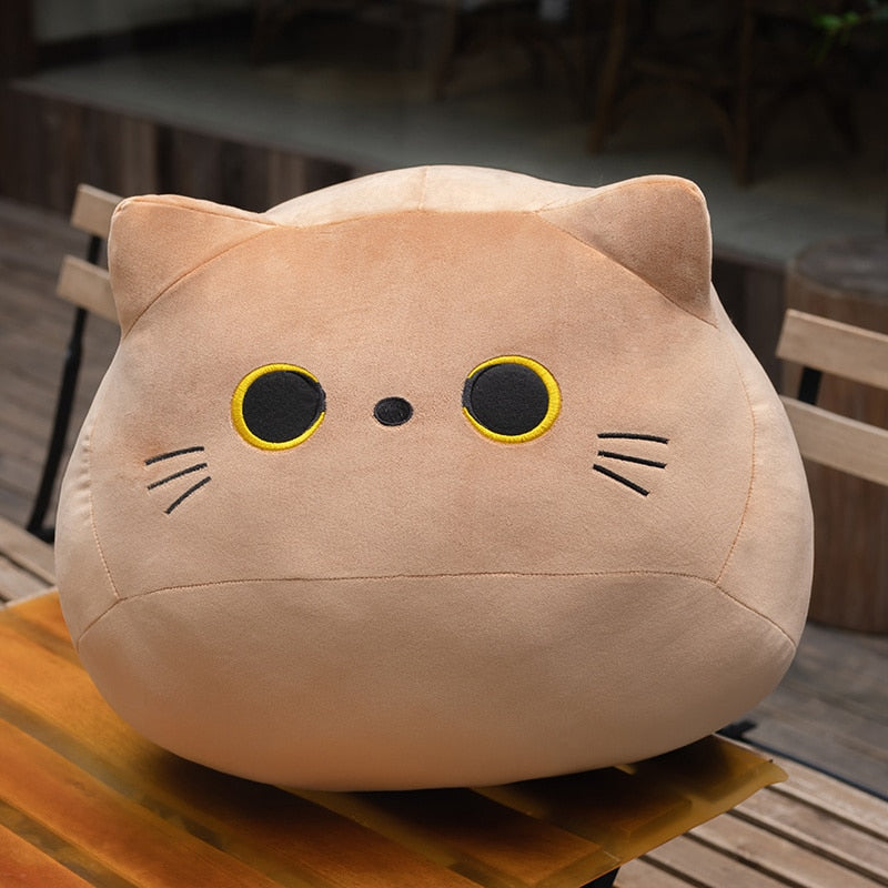 18-28CM Soft Animal Cartoon Pillow Cushion Cute Fat Dog Cat Totoro Penguin Pig Frog Plush Toy Stuffed Lovely kids Birthyday Gift 0 DailyAlertDeals 18cm brown  