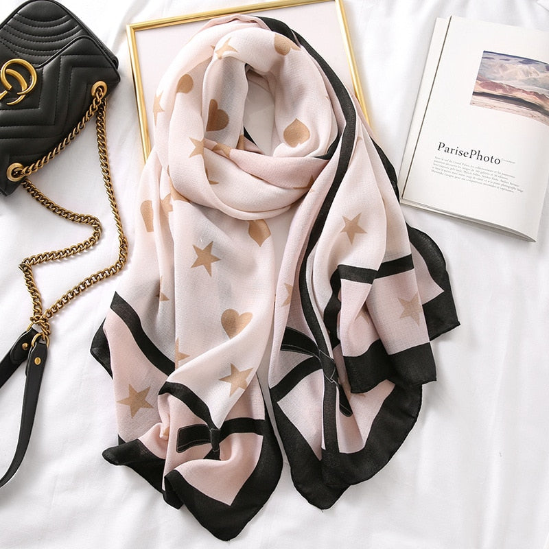 2022 New Design Brand Women Scarf Fashion Print Cotton Spring Winter Warm Scarves Hijabs Lady Pashmina Foulard Bandana Plaid 0 DailyAlertDeals m15-1 180x90cm 