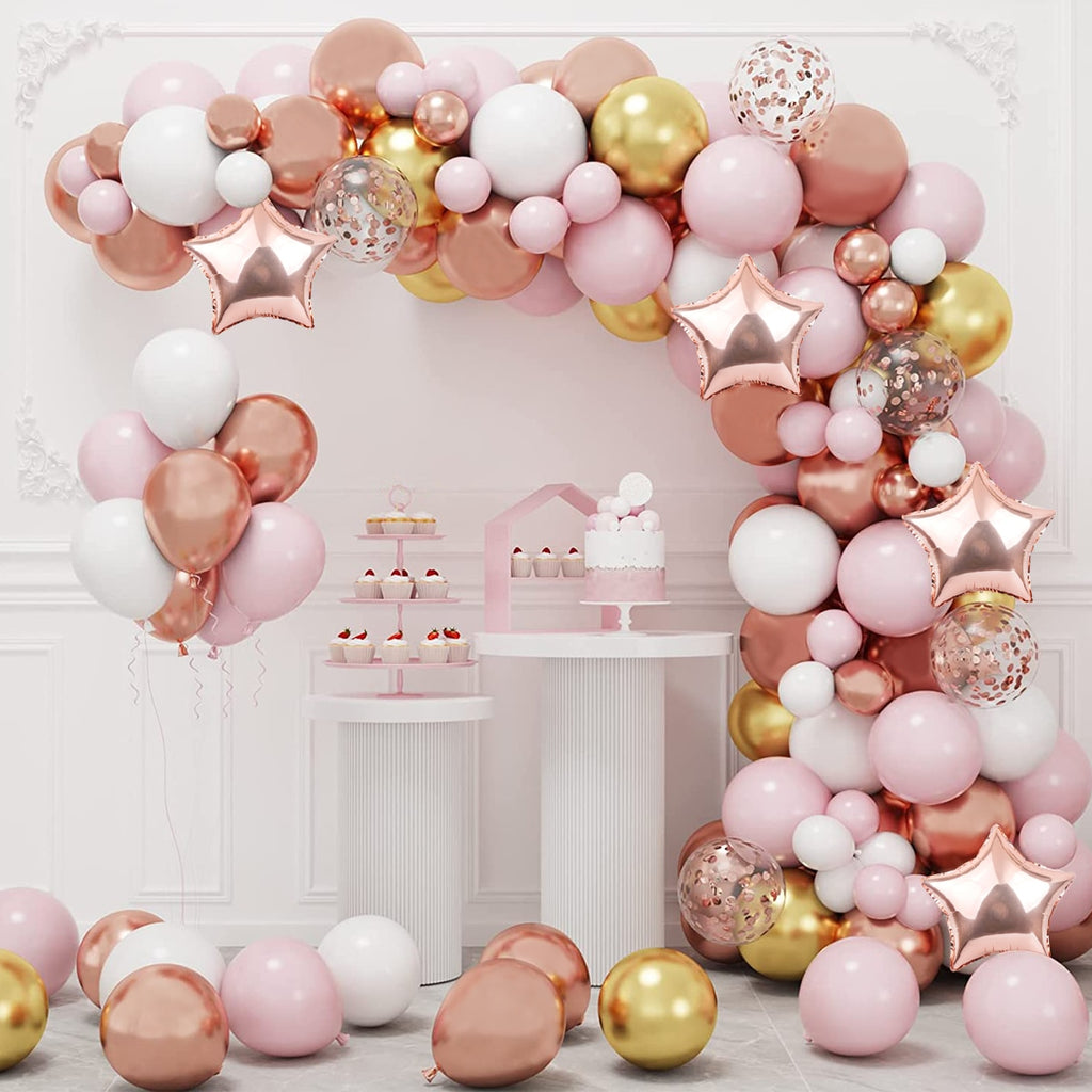 Macaron Balloon Garland Arch Kit 1st Birthday Party Decoration Kids Wedding Birthday Balloon baby shower Confetti Latex Baloon 0 DailyAlertDeals   