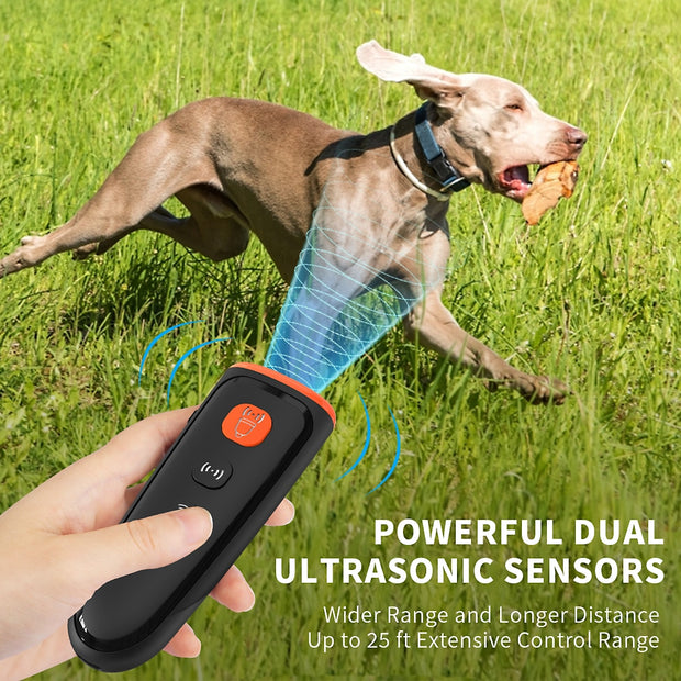 MASBRILL Dog Repeller No Dog Noise Anti Barking Device Ultrasonic Dog Bark Deterrent Devices Training 3 Modes USB Rechargeable 0 DailyAlertDeals   