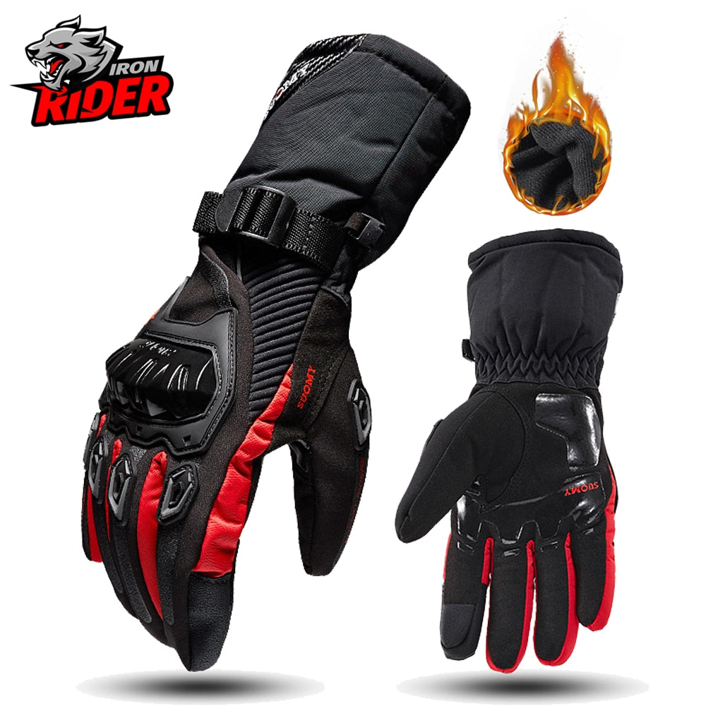Motorcycle Gloves Windproof Waterproof Guantes Moto Men Motorbike Riding Gloves Touch Screen Moto Motocross Gloves Winter Motorbike Riding Gloves DailyAlertDeals   