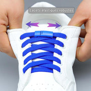 Colorful Magnetic Lock Shoelaces without ties Elastic Laces Sneakers No Tie Shoe laces Kids Adult Flat Shoelace Rubber Bands 0 DailyAlertDeals   