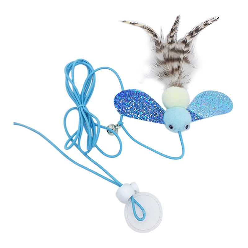 Interactive Hanging Cat Toy Simulation Cat Toy Funny Self-hey Interactive Toy for Kitten Playing Teaser Wand Toy Cat Supplies Hanging Cat Toy DailyAlertDeals s 6 CN 