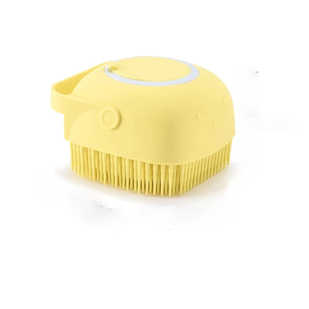 Bathroom  Puppy Big Dog Cat Bath Massage Gloves Brush Soft Safety Silicone Pet Accessories for Dogs Cats Tools Mascotas Products 0 DailyAlertDeals   