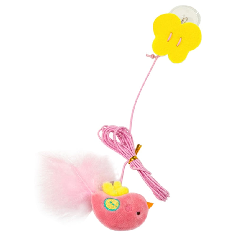Interactive Hanging Cat Toy Simulation Cat Toy Funny Self-hey Interactive Toy for Kitten Playing Teaser Wand Toy Cat Supplies Hanging Cat Toy DailyAlertDeals s 21 CN 
