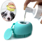 Bathroom  Puppy Big Dog Cat Bath Massage Gloves 0 DailyAlertDeals   