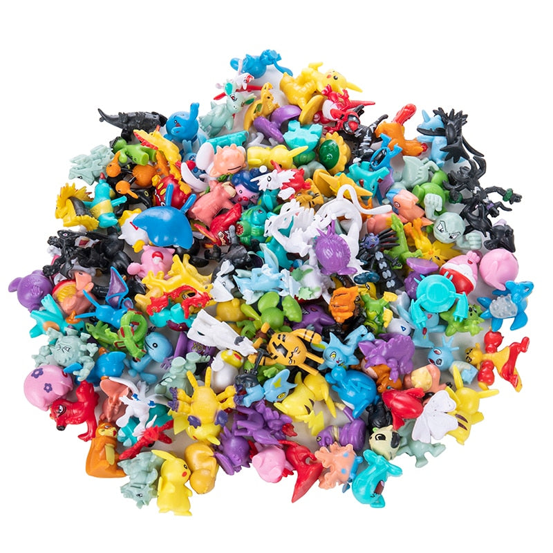 Pokemon Action Figures Model Lot Buy 24-144Pcs Different Styles Pikachu Anime Figure Dolls Kawaii Toys Gift Birthday Kids Give Bag Pokemon Action Figures DailyAlertDeals   