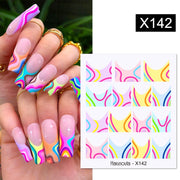 Harunouta 1 Sheet Nail Water Decals Transfer Lavender Spring Flower Leaves Nail Art Stickers Nail Art Manicure DIY 0 DailyAlertDeals X142  
