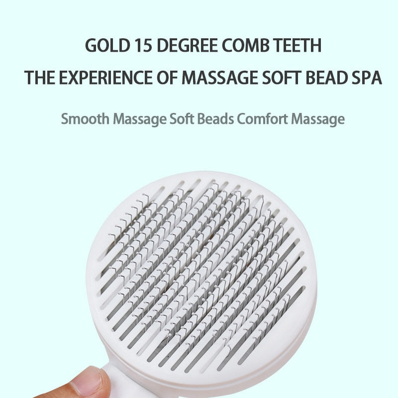 Cat Comb Hair Removal Pet Magic Comb Long and Short Cat Puppet Hair Loss Cat and Dog Universal Needle Comb Cat Comb Hair Removal for Pet DailyAlertDeals   