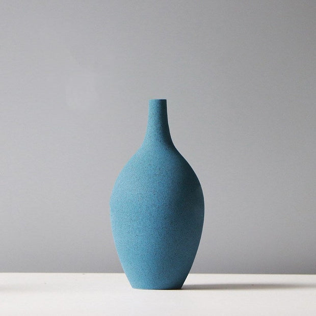 Handmade Matte Ceramic Vase | Morandi Modern Vase | Decorative Flower Vase Pot | Ceramic Pottery Pot | Minimal Vase | Table Decoration Morandi Vases DailyAlertDeals E  