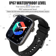Smart Watches for Men Women, 1.81" Smart Watch with Bluetooth Call (Answer Make Calls), Fitness Tracker Watch IP68 Waterproof Multiple Sports Modes Smartwatch for Android Phones iPhone smart watch DailyAlertDeals   