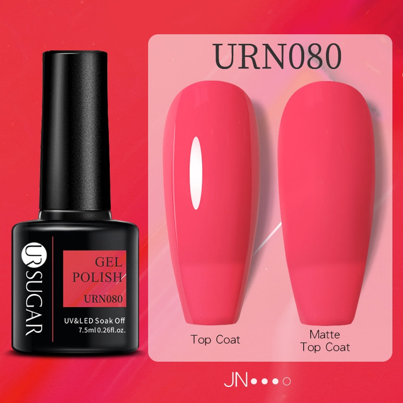 UR SUGAR Sparkling Gel Nail Polish Reflective Glitter Nail Gel Semi Permanent Nail Art Varnish For Manicures Need Base Top Coat 0 DailyAlertDeals URN080  