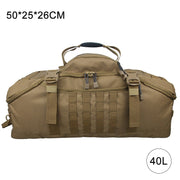 40L 60L 80L Waterproof Travel Bags Large Capacity Luggage Bags Men Duffel Bag Travel Tote Weekend Bag Military Duffel Bag 0 DailyAlertDeals 40L Coyote China 