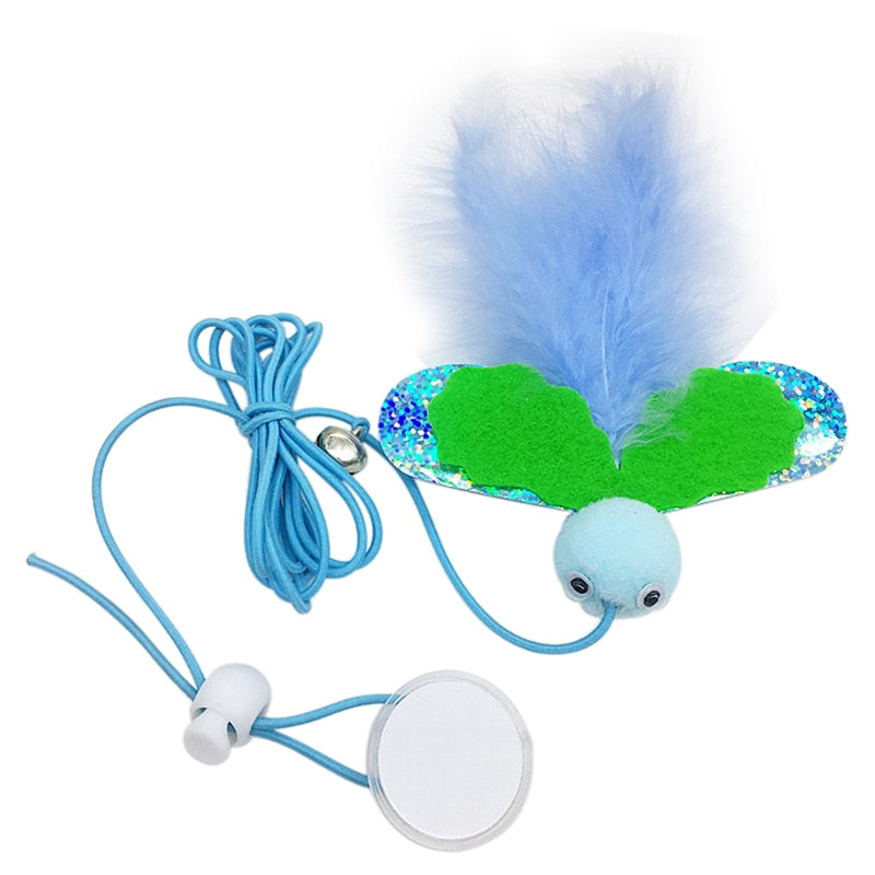 Interactive Hanging Cat Toy Simulation Cat Toy Funny Self-hey Interactive Toy for Kitten Playing Teaser Wand Toy Cat Supplies Hanging Cat Toy DailyAlertDeals s 4 CN 