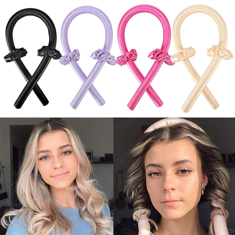 Heatless Curling Rod Headband Lazy Curler Headband Make Hair Soft And Shiny Hair Curler Hairdressing Tools Heatless Hair Curls 0 DailyAlertDeals   