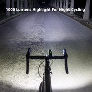 ROCKBROS 1000LM Bike Light Front Lamp Type-C Rechargeable LED 4500mAh Bicycle Light Waterproof Headlight Bike Accessories 0 DailyAlertDeals   